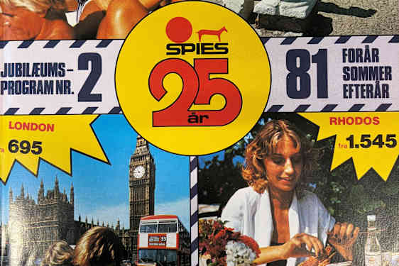 Spies katalog fra 1981