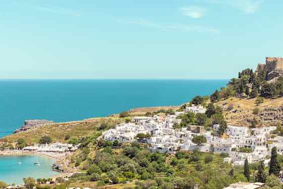 Lindos på Rhodos