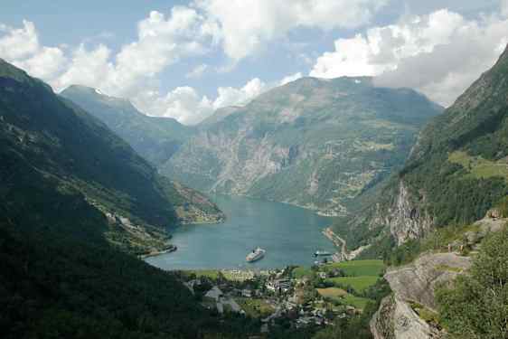 Geiranger Fjord, Norge. Foto: Pixabay