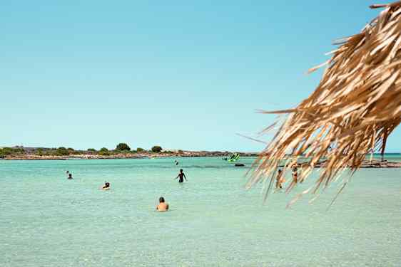 Vejret på Kreta - strand