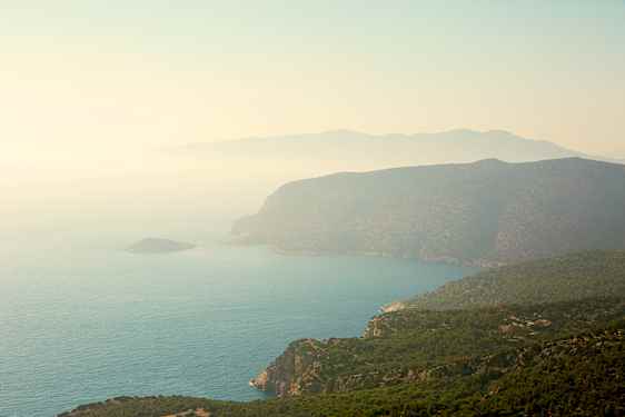 Bjergene på Rhodos