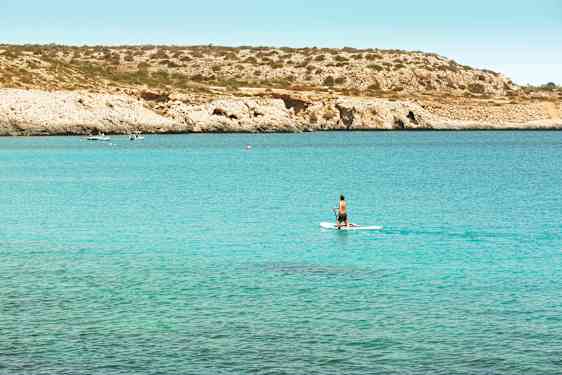 SUP på Cypern