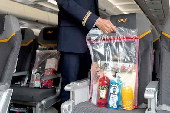 Taxfreevarer på flysædet