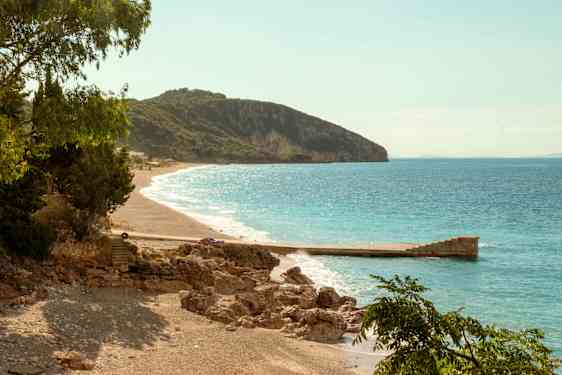 Dhermi Beach, Albanien