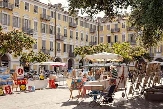 Lokal kunst i Nice