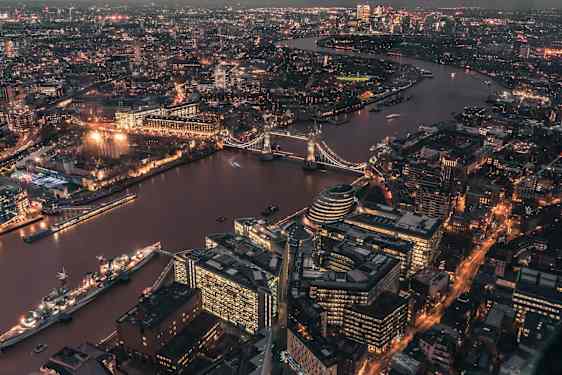 London set fra oven