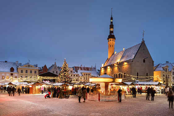 Julestemning på julemarked