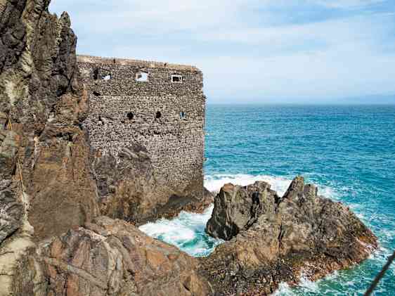 Den vilde kystlinje på la gomera