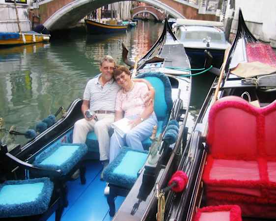 Bjarne og Esther i Venedig