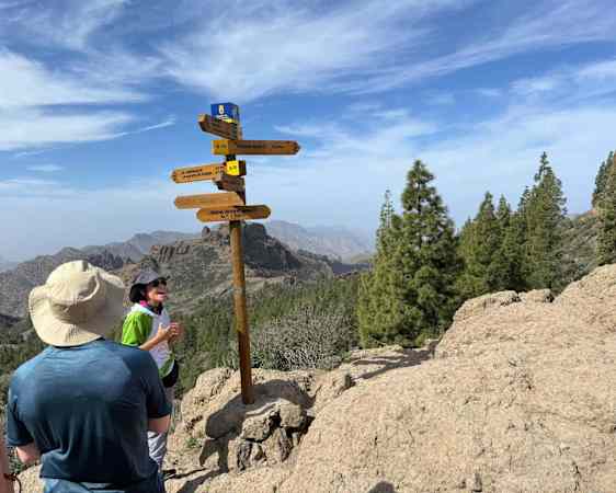 Hikers looking for direction