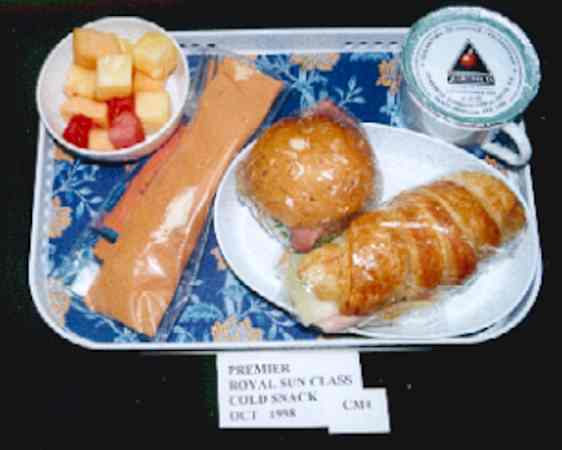 Sådan kunne det, som vi dengang kaldte for 'En kold snack' se ud i oktober 1998.