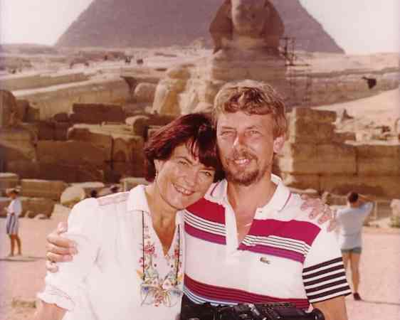 Bjarne og Merete i Egypten