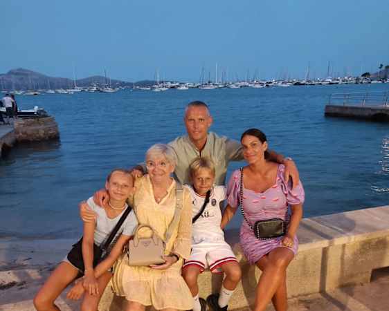 Allans familie