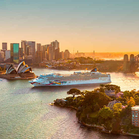 Norwegian skib i Sydney