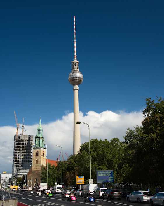 Tv-tårnet ved Alexanderplatz