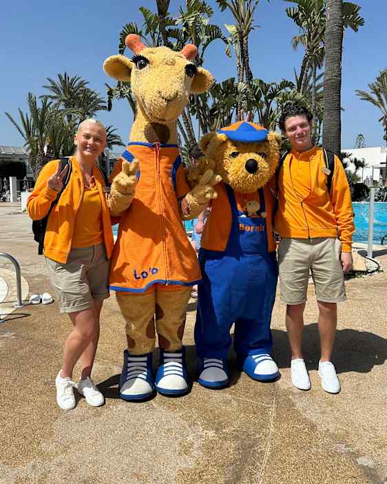 Lollo & Bernie og to guider