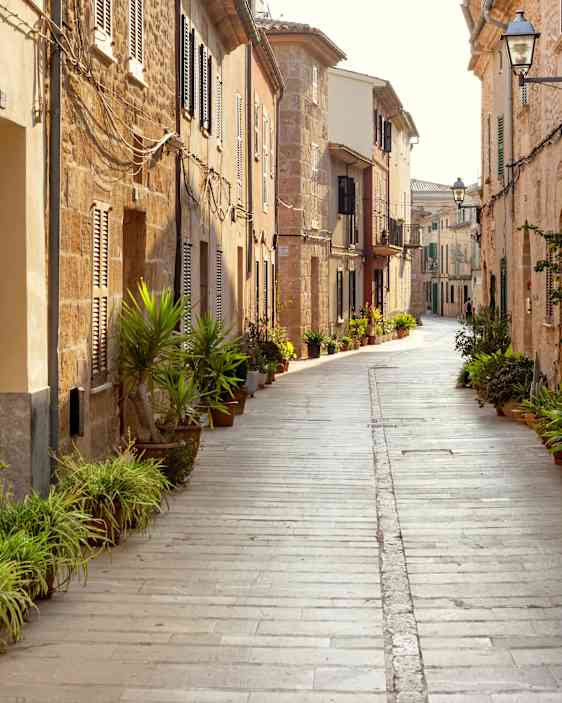 Den gamle bydel i Alcudia