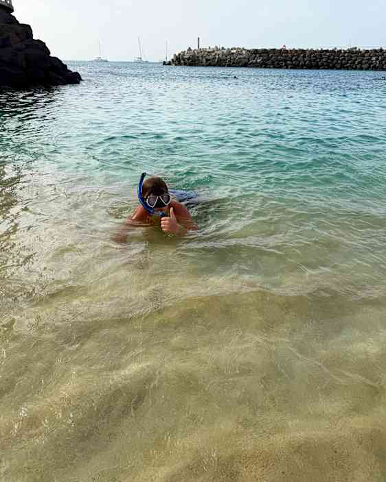 Snorkling på Kap Verde