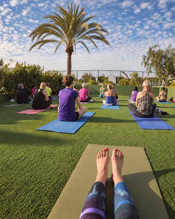 Outdoor gym grup session