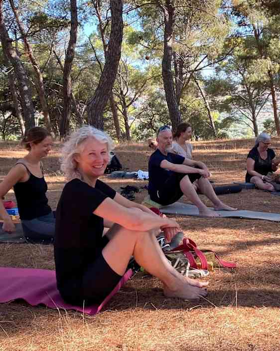 yoga på lesbos