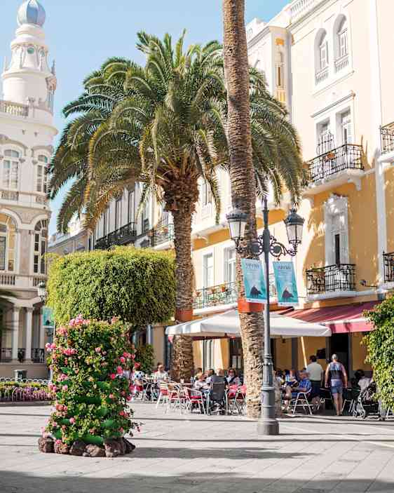 Square in Las Palmas