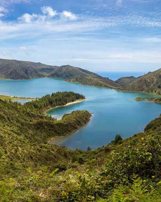 Lagoa do Fogo, Azoerne. Foto: Pixabay