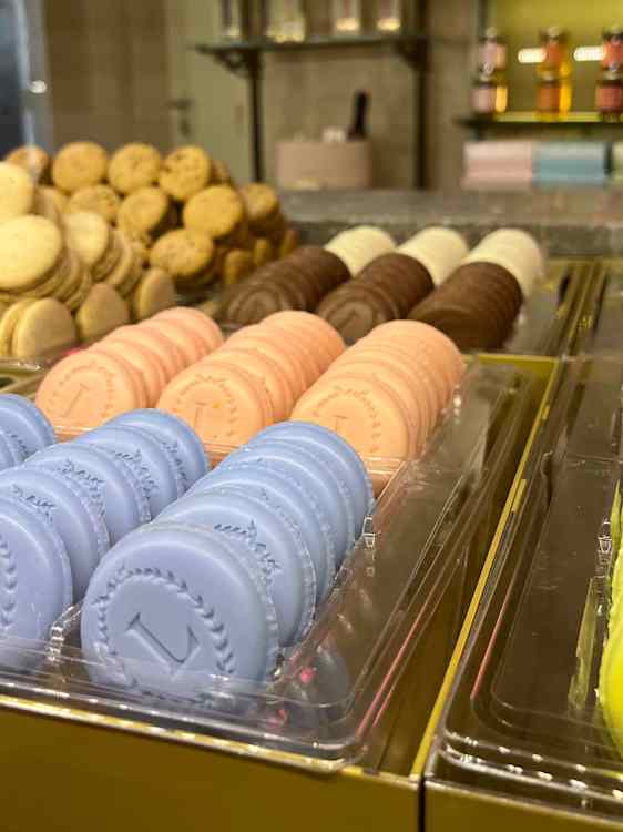 Macrons på Ladurée