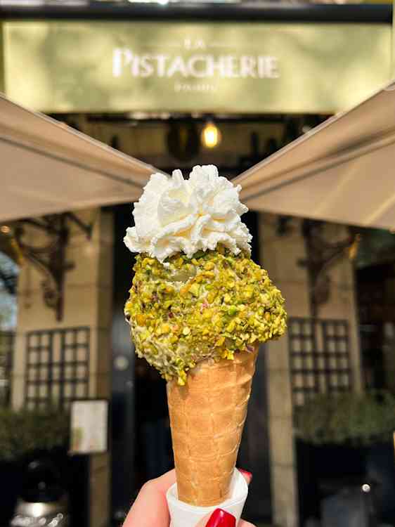 Is på La Pistacherie