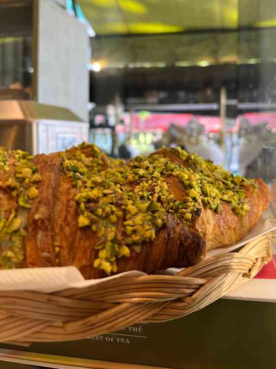 Croissant på La Pistacherie