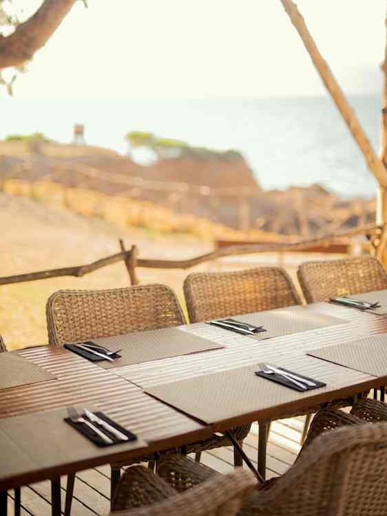 Restaurant ved havet i Alcudia