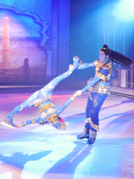 Skøjteshow på Symphony of the Seas