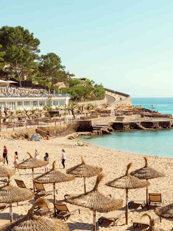 Stranden ved Cala San Vicente