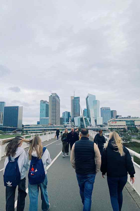 Vilnius CBD – byens forretningsdistrikt.