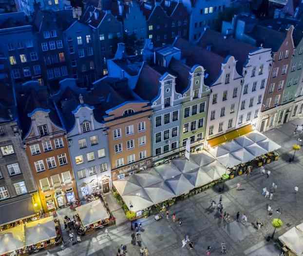 Overnatningsstedets facade