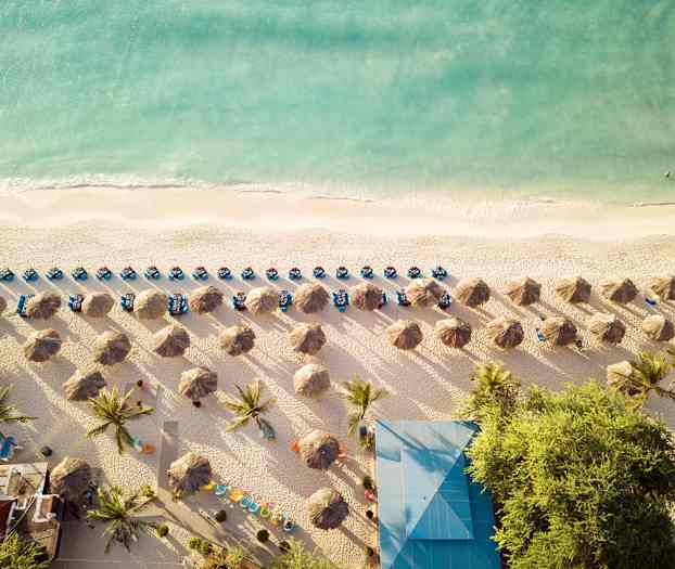 A la carte-restauranten Passions on the Beach