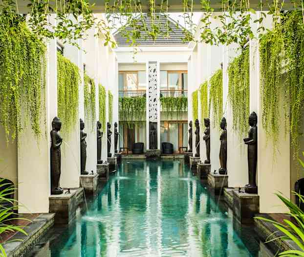 Dobbeltværelse deluxe med direkte pooladgang