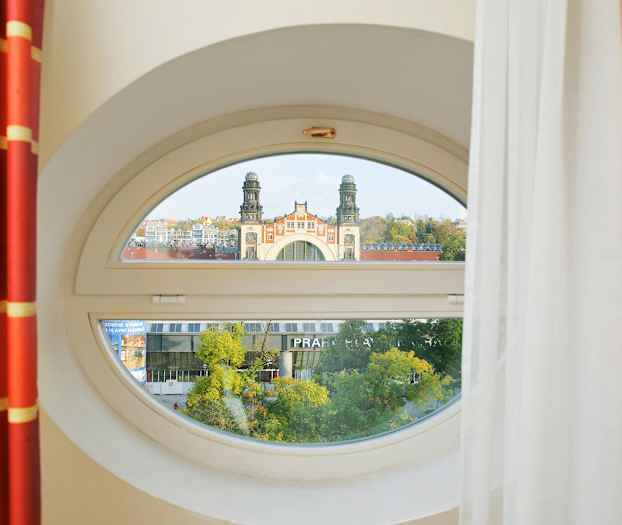 Udsigt fra et af værelserne