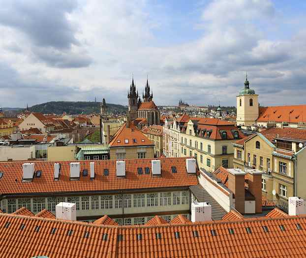 Udsigt fra et af værelserne