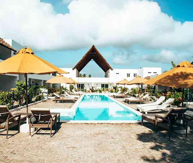 Det store poolområde