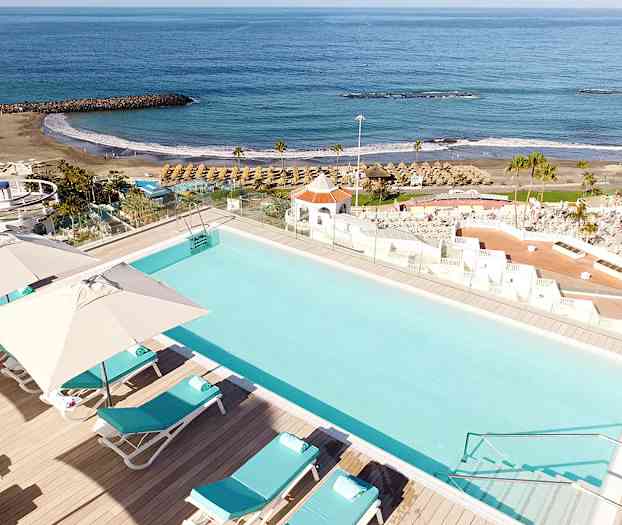 Tagterrasse for gæster, som bor i et dobbeltværelse med havudsigt - Star Prestige