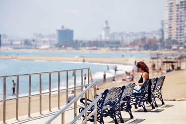 Malaga - strandliv