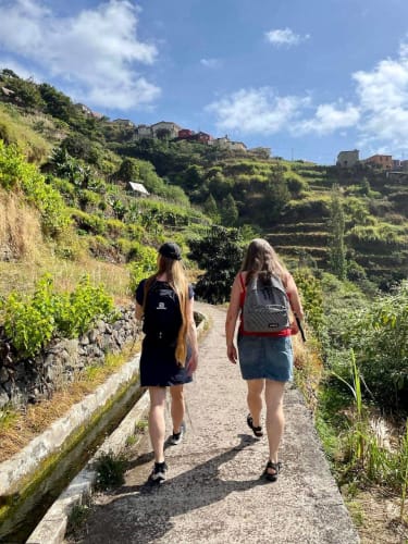 To der vandrer på Madeira