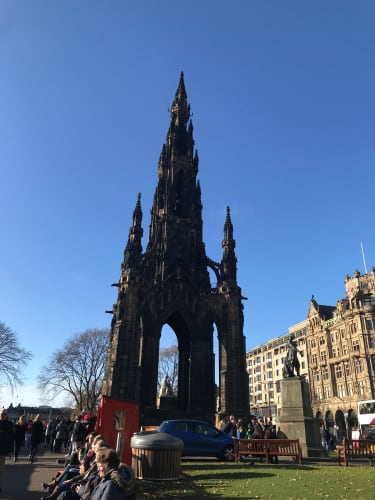 Monument i Edinburgh