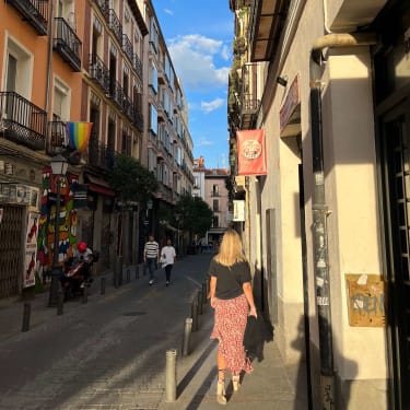 Fin gade i Madrid