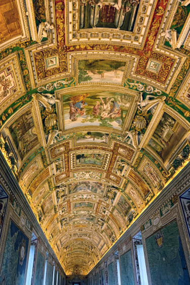 Loftet i Vatikanmuseet.