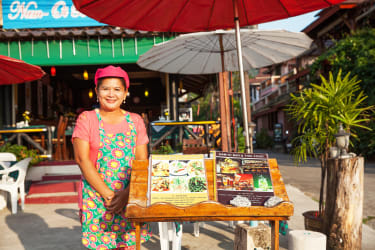 Thailandsk kvinde på Phuket