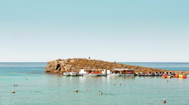 smukt hav på cypern