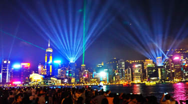 Lysshow i Hongkong