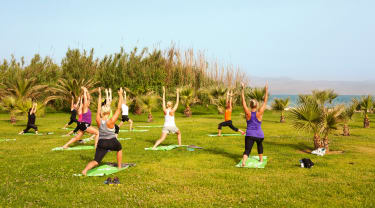 Yoga på Kreta