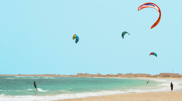 Kite surfing Kap Verde